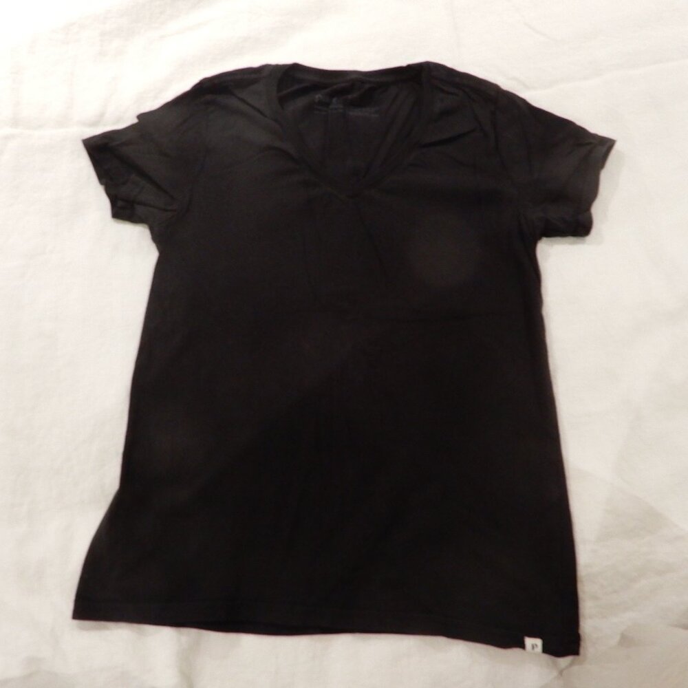 PACT New Ladies Organic Cotton Vee Neck Tee Shirt